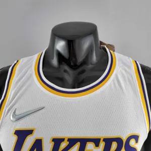 75th Anniversary IRVING #11 Los Angeles Lakers White NBA Jersey 7
