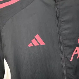 25-26 Liverpool Black Windbreaker Jacket AAAAJersey Supply Yupoo 2