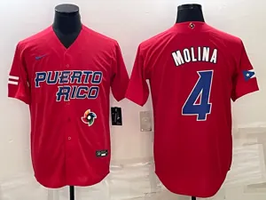 Puerto Rico 2023 World Cup Baseball Jerseys 19