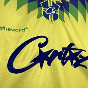 1995 Brazil Home Retro Corteiz Special Kit Vintage Shirt Soccer AAAAJersey Yupoo 1
