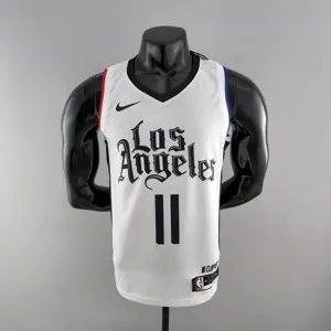 WALL#11 Los Angeles Clippers White NBA jersey