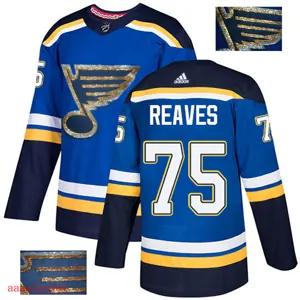 2018 St. Louis Blues ice hockey jersey M-3XL 圣路易蓝调队时尚亮片款冰球服 5