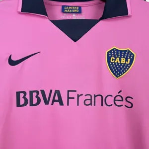 13-14 Boca Away Retro Long Sleeve Kit Vintage Shirt AAAAJersey Yupoo 3