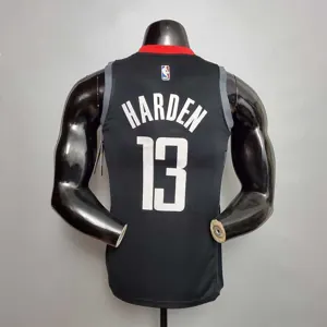 New Rockets Jordan Harden #13 Theme Limited City Edition Black 3