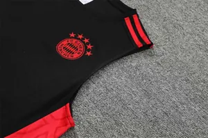 22-23 Bayern vest training suit kit black 5