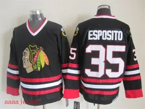 Chicago Blackhawks retro ice hockey jersey M-3XL 芝加哥黑鹰队复古冰球服 6