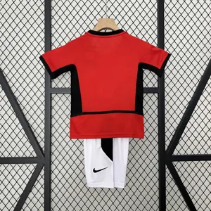 02-04 Manchester United Home Retro Kid Kits Youth Apparels AAAAJersey Wholesale Yupoo 1