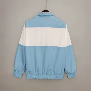 21-22 Manchester City bluewhite windbreaker 7