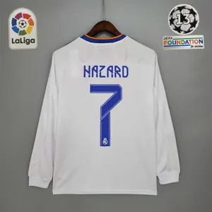 21-22 Real Madrid home long sleeve 9