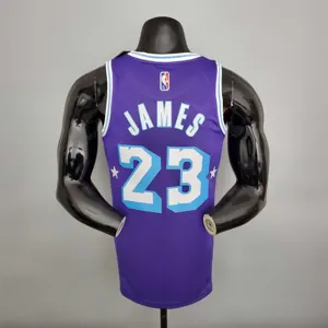 2022 75th Anniversary James #23 Lakers City Edition Purple 6