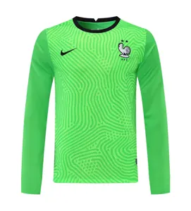 2021 France green goalkeeper long sleeve 18