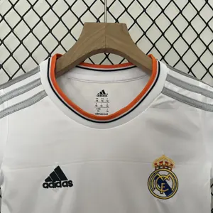13-14 Real Madrid Home Retro Kid Kits Children Sets Jersey Supplier Yupoo 1