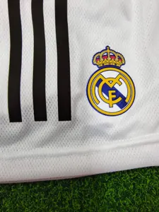 25-26 Real Madrid Home Player Version Kid Kits Youth Apparels AAAAJersey Dropship Yupoo 4
