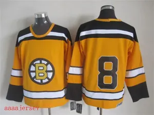 Boston Bruins retro ice hockey jersey M-3XL 波士顿棕熊队复古冰球服 1