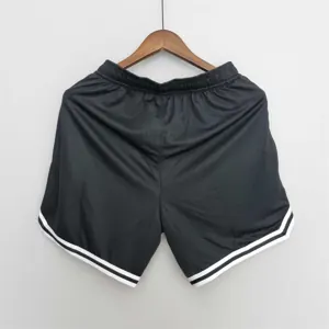 2022 Charlotte Hornets NBA US Training Shorts Black 6
