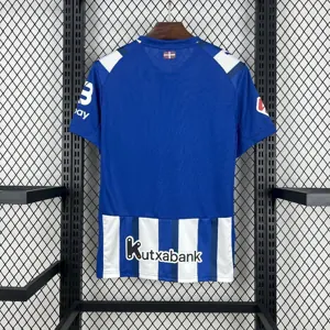 25-26 Alaves Home Shirt Football Apparels Sino AAAAJersey Supply Yupoo 6