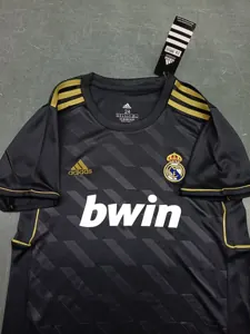 11-12 Real Madrid Away Retro Kids Kit Size-16-28 Football Jersey Yupoo 5