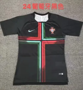 2024 Portugal National Black Kit Size-S-XXL Jersey Yupoo 3