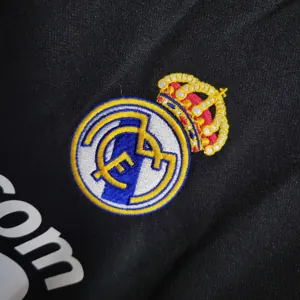 08-09 Real Madrid Retro Third Kit Vintage Black Shirt Soccer Jerseys Yupoo 8