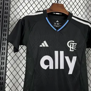 25-26 Charlotte FC Away Kid Kits Soccer AAAAJersey Yupoo 16-28 3