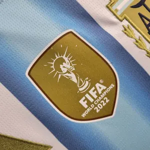 World Cup 2026 Argentina Home Long Sleeves Kit Soccer T-Shirt AAAAJersey Yupoo 2