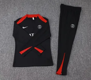 24-25 PSG Long Sleeve Training Suit Football Shirts 2