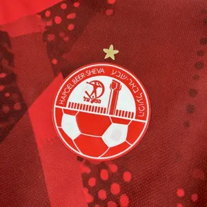 25-26 Hapoel Beer-Sheva Home Kit Soccer T-Shirt AAAAJersey Wholesale Yupoo 3