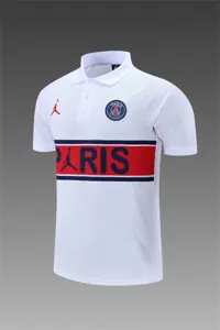 Polo Jordan PSG white with red 8