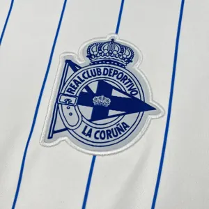 25-26 Deportivo de La Coruna Mens Retro Kit Vintage Soccer T-Shirt AAAAJersey Supply Yupoo 2