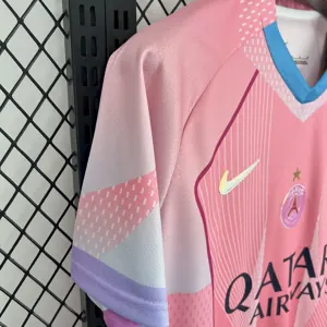 25-26 PSG Pink Kit Special Edition Soccer AAAAJersey Yupoo 2