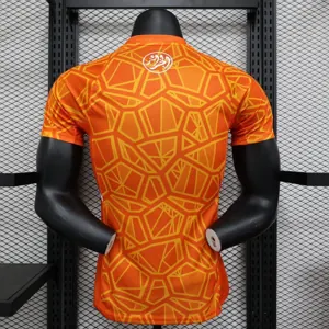 2023 Algeria Orange Player Version S-XXL Cheap Football Kit 2