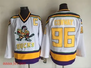 Anaheim Ducks retro ice hockey jersey M-3XL 阿纳海姆鸭队复古冰球服