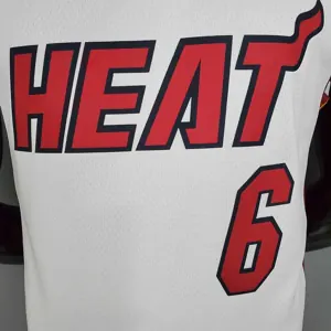 Miami Heat JAMES#6 white 6