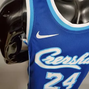 New Bryant #24 Lakers black 5