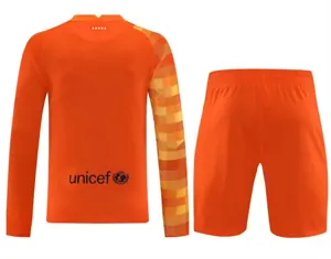 21-22 Barcelona orange goalkeeper long sleeve 16