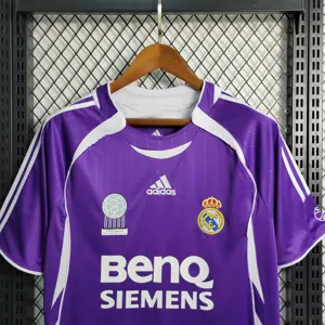 06-07 Retro Real Madrid Purple S-XXL 10