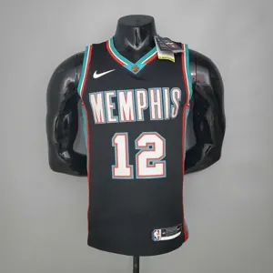 MORANT#12 Grizzlies Retro Black