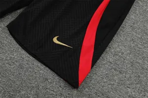 2022 Portugal Training Suit Short Sleeve Kit Black 6