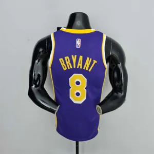 75th Anniversary BRYANT#8 Los Angeles Lakers Jordan Purple NBA Jersey 8