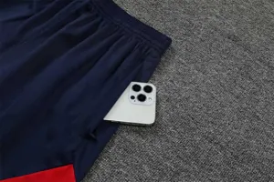 22-23 PSG vest training kit kit dark blue and red stripe 13