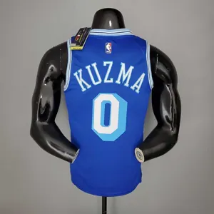 2021 KUZMA #0 Lakers Retro Blue 2