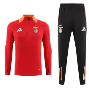 25-26 Benfica Kits Long Red Football Tracksuits