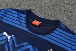 22-23 Marseille training suit short sleeve kit blue 12