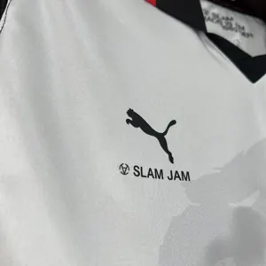 26-27 AC Milan x SLAM JAM Mens Limited Edition Football T-Shirt AAAAJersey Supply Yupoo 10 10