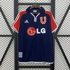 01-02 University of Chile Home Retro Kit Vintage Shirt AAAAJersey Supply Yupoo
