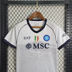 23-24 Kids Napoli away size 16-28 Football Shirt 8