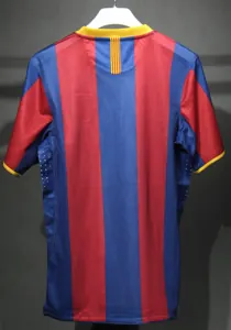 10-11 Barcelona Home Retro Kit Vintage Player Version Sino Shirt AAAAJersey Dropship Yupoo 2