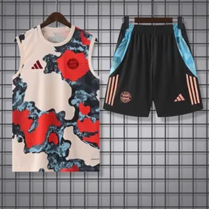 25-26 Bayern Munich Training Kits Football Vest Suits