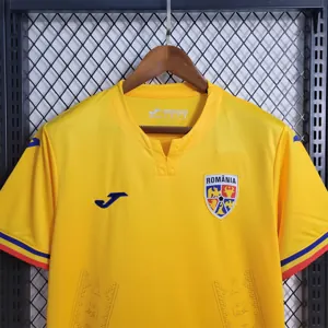 2024 Romania Home Kit UEFA Euro Shirt Best Jerseys Supplier 6