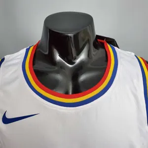 Curry #30 Golden State Warriors Retro white 2